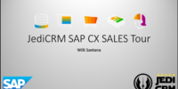 JediCRM SAP CX SALES Tour