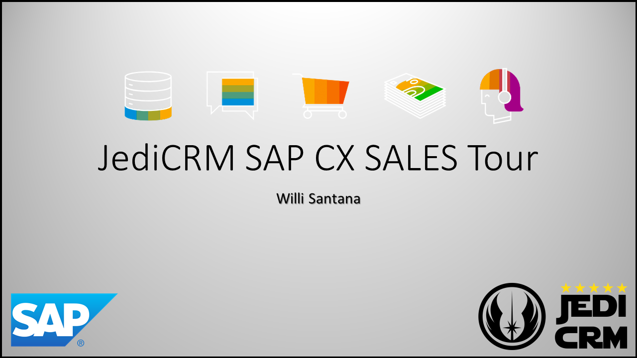 JediCRM SAP CX SALES Tour