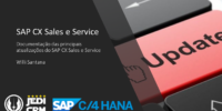 Documentação das principais atualizações do SAP CX Sales