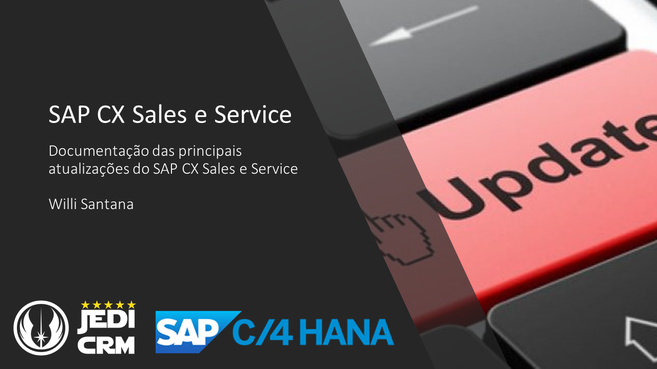 Documentação das principais atualizações do SAP CX Sales